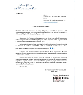 Rating di legalità